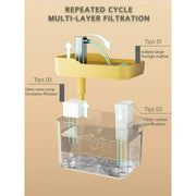 Automatic Cat Water Fountain – Quiet Filtered Drinking Bowl for Pets