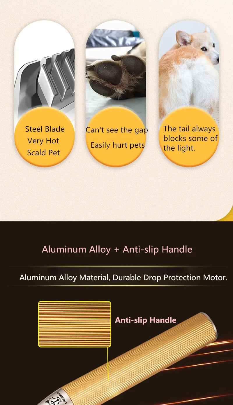 Load image into Gallery viewer, Alluminum Rechargeable Pet Foot Hair Trimmer For Dogs &amp; Cats
