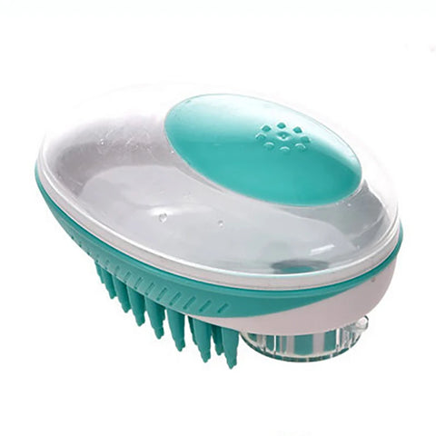 Bathroom Puppy Big Dog Cat Bath Massage Gloves Brush Soft Safety