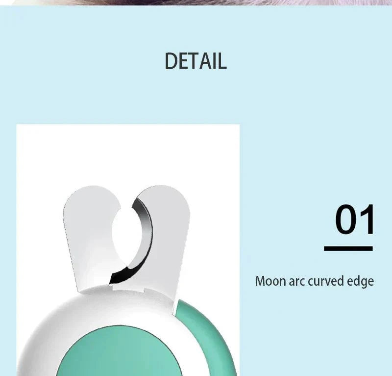 Load image into Gallery viewer, LED Pet Nail Clippers with built-in light and ergonomic design for safe trimming.
