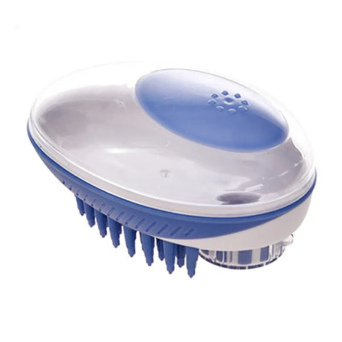Bathroom Puppy Big Dog Cat Bath Massage Gloves Brush Soft Safety