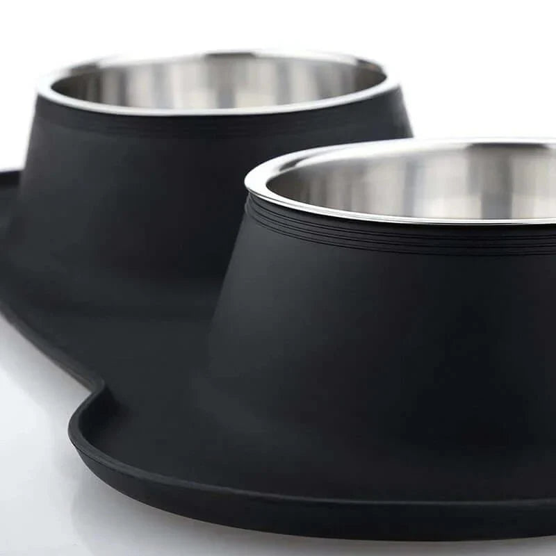 Load image into Gallery viewer, Anti-slip Mat Durable Stainless Steel Water Food Feeder Bowls For Pets
