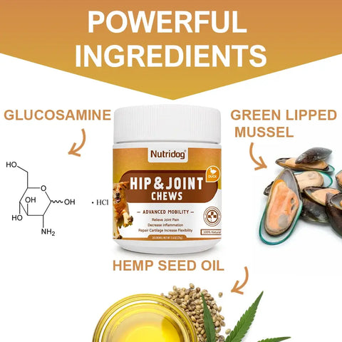 Hip and Joint Support Chews