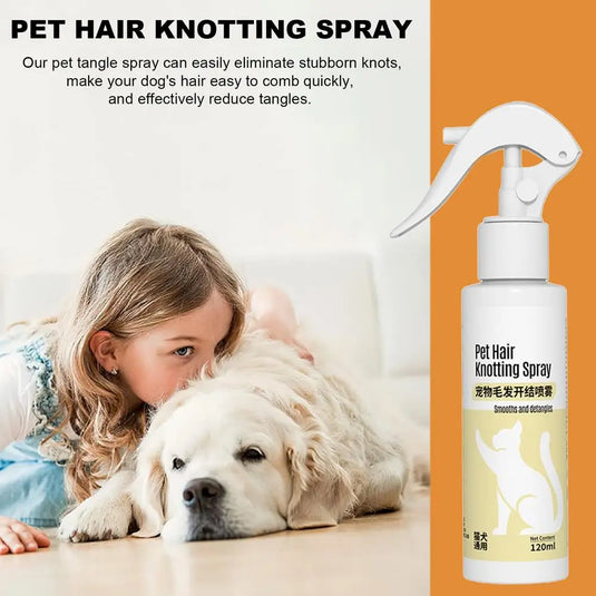 Dog Detangling Spray 120ml Leave-