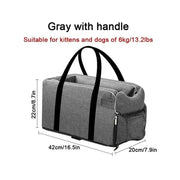 Nonslip Pet Travel Booster and Safety Seat