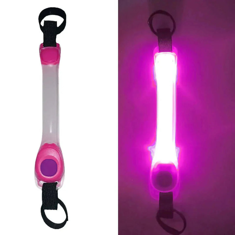 Load image into Gallery viewer, Dog Anti Lost Safety Glowing Collar Outdoor Waterproof Warning LED Flashing Light Strip
