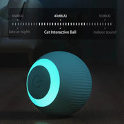 Eco-Smart Interactive Pet Ball - USB Rechargeable Motion Toy for Dogs & Cats 1-4 pcs