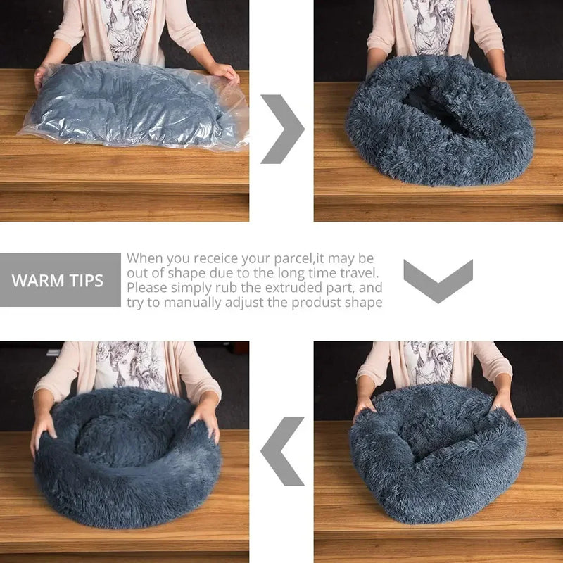 Load image into Gallery viewer, 40-50cm Round Pet Bed
