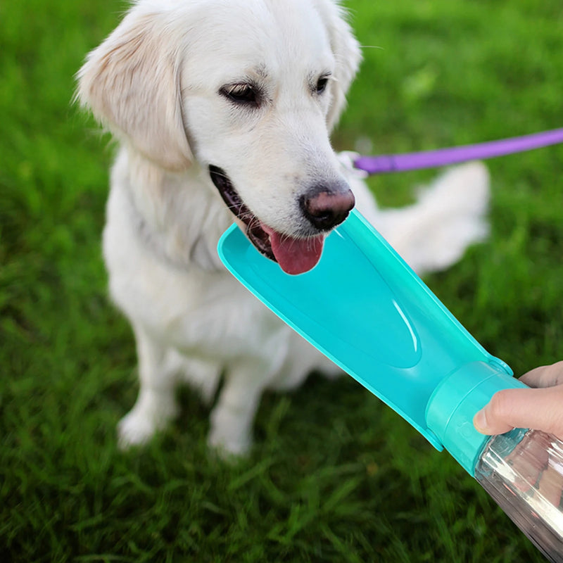 Load image into Gallery viewer, Portable Pet Water Bottle – Leakproof Dog &amp; Cat  | Foldable Bowl
