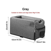 Nonslip Pet Travel Booster and Safety Seat