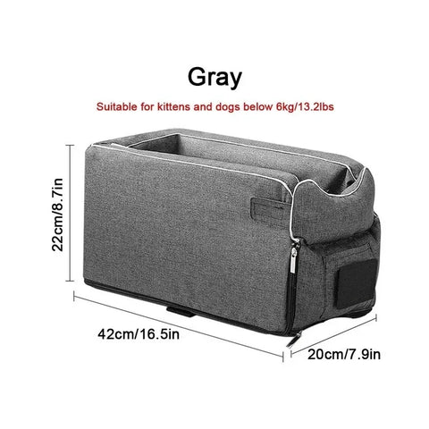 Nonslip Pet Travel Booster and Safety Seat