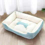 Warm Bone Pet Dogs Bed Cozy Cotton Nest Bed
