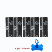 Eco-Friendly Degradable Dog Poop Bags – 5 Rolls 100pcs for Cats & Dogs