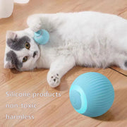 Eco-Smart Interactive Pet Ball - USB Rechargeable Motion Toy for Dogs & Cats 1-4 pcs