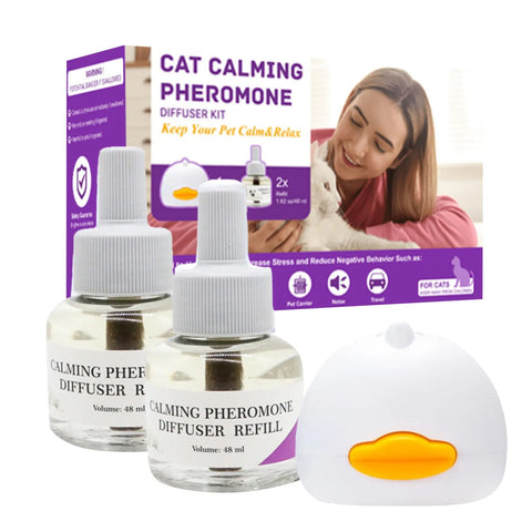Pheromone Diffuser for Cats Refillable Calming Spray for Calm Relaxing
