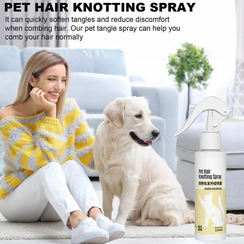 Load image into Gallery viewer, Dog Detangling Spray 120ml Leave-
