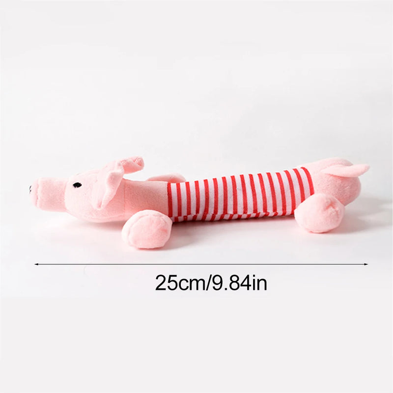 Load image into Gallery viewer, Squeakers Durable Stuffingless Plush Squeaky Dog Chew Toy Crinkle Pet Squeak Toy
