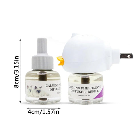 Pheromone Diffuser for Cats Refillable Calming Spray for Calm Relaxing