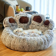 CozyNest Plush Pet Bed for Dogs