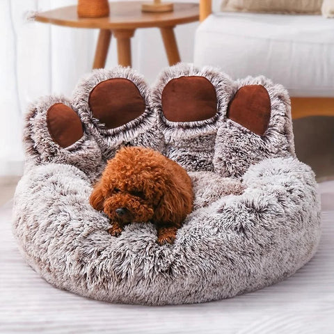 CozyNest Plush Pet Bed for Dogs