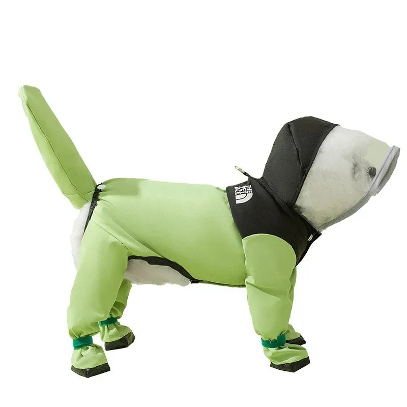 Load image into Gallery viewer, Waterproof Reflective Raincoat for Small Dogs
