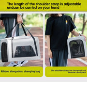 Foldable Pet Stroller & Carrier for Small/Medium Dogs & Cats