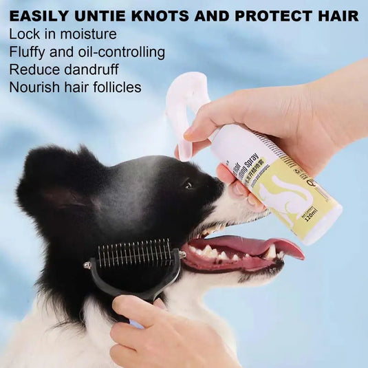 Dog Detangling Spray 120ml Leave-