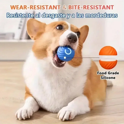 Smart Bounce Ball - Eco-Friendly Interactive Pet Toy for Dogs & Cats