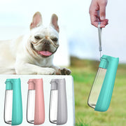 Portable Dog Water Bottle – Leak-proof, BPA-free pet hydration for walks and hikes.