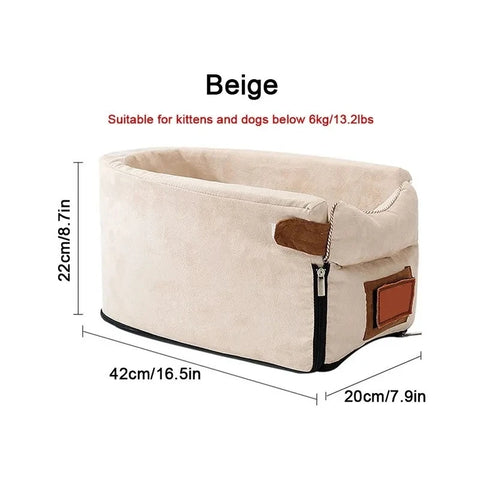 Nonslip Pet Travel Booster and Safety Seat