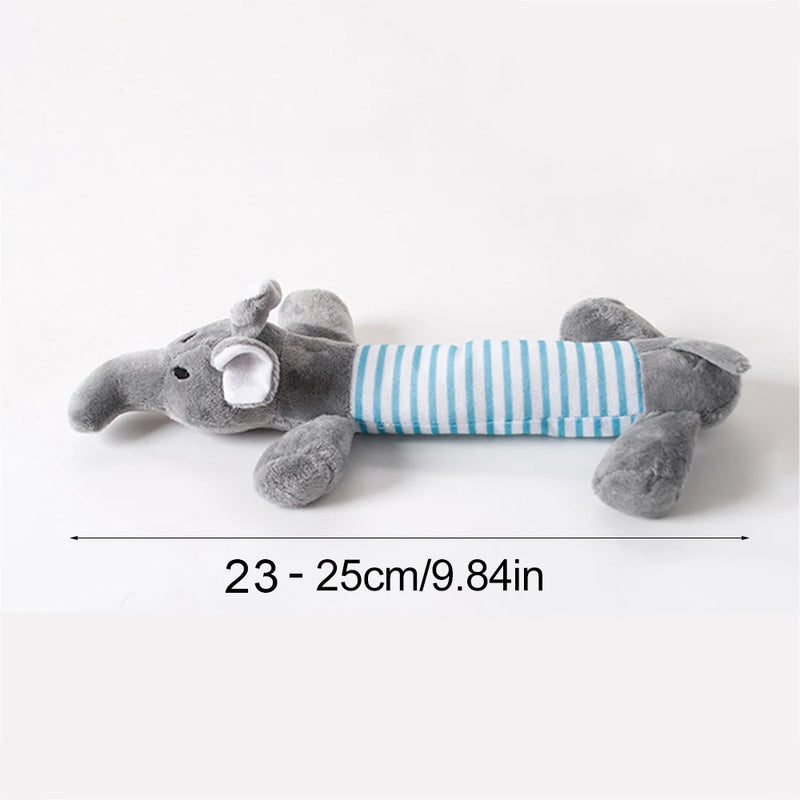 Load image into Gallery viewer, Squeakers Durable Stuffingless Plush Squeaky Dog Chew Toy Crinkle Pet Squeak Toy
