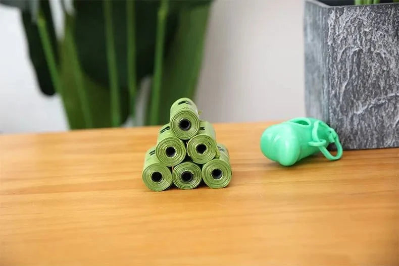 Load image into Gallery viewer, EcoScent Biodegradable Pet Waste Bags with Dispenser
