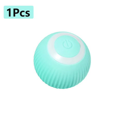 Eco-Smart Interactive Pet Ball - USB Rechargeable Motion Toy for Dogs & Cats 1-4 pcs