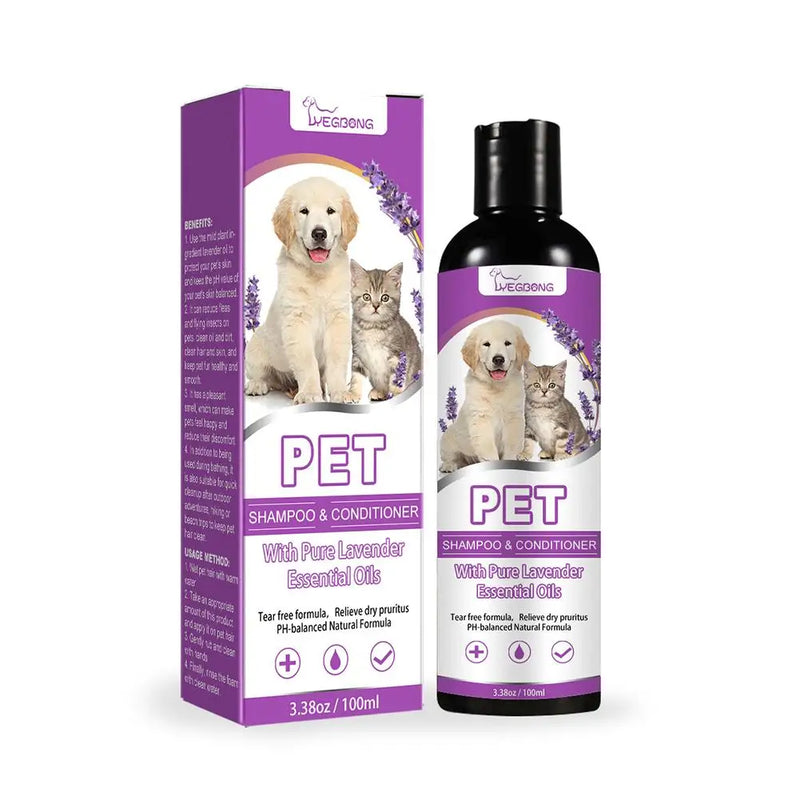 Load image into Gallery viewer, Pet Hair Softening Shampoo Pet Shower Gel Removing Mites
