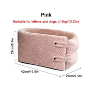 Nonslip Pet Travel Booster and Safety Seat