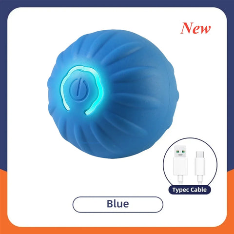 Smart Bounce Ball - Eco-Friendly Interactive Pet Toy for Dogs & Cats