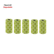 Eco-Friendly Degradable Dog Poop Bags – 5 Rolls 100pcs for Cats & Dogs