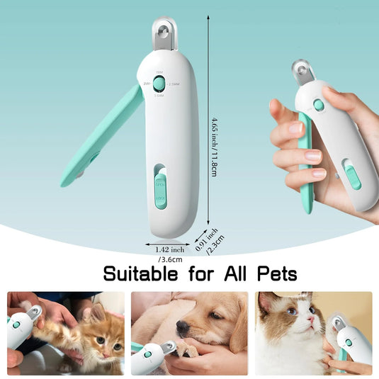 Adjustable Hole Cat Dog Nail Clipper Cutter Pet Claw Trimmer Puppy Kitten Care Grooming Tool