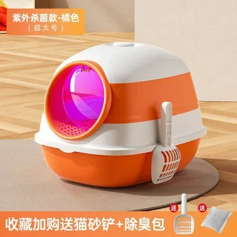 extra large automatic cat litter box