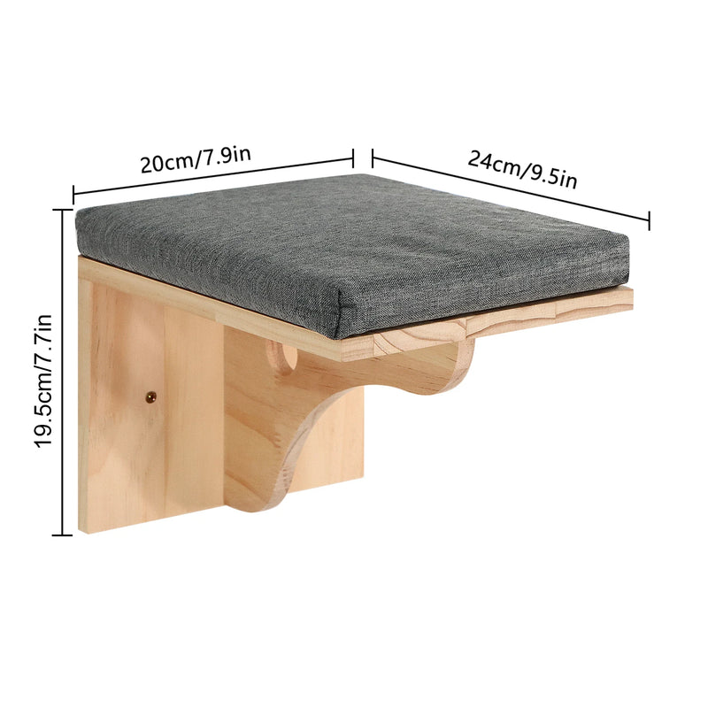 Load image into Gallery viewer, Premium Wall-Mounted Cat Climbing Shelves Set
