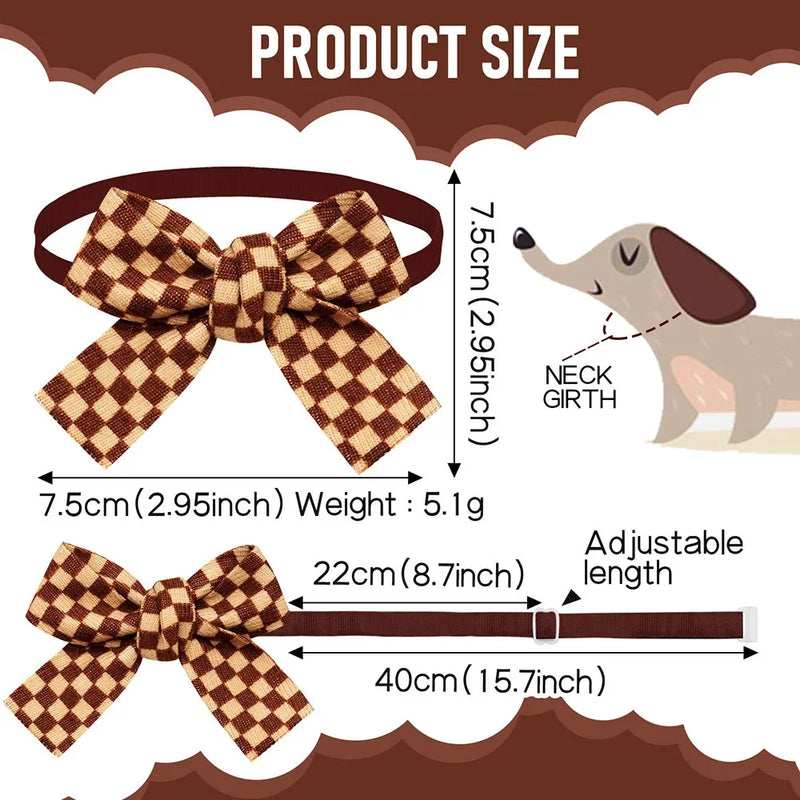 Load image into Gallery viewer, 50PCS Colorful Dog Bow Tie Set
