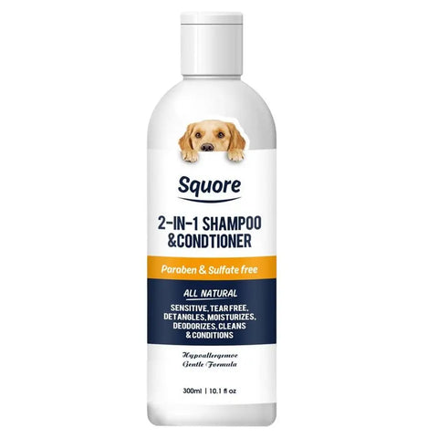 Eco-Friendly Moisturizing Dog Shampoo & Conditioner - Natural Pet Shower Gel