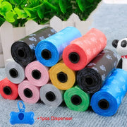 Eco-Friendly Degradable Dog Poop Bags – 5 Rolls 100pcs for Cats & Dogs