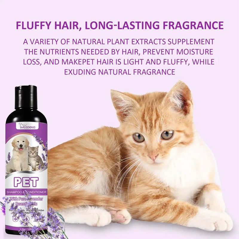 Load image into Gallery viewer, Pet Hair Softening Shampoo Pet Shower Gel Removing Mites
