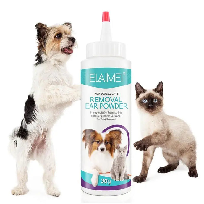 Ear Powder Pet Ear Cleaner Pet Ear Hair Removing Powder Healthy Care Anti-ticks Cleaning Supplies Dog Products