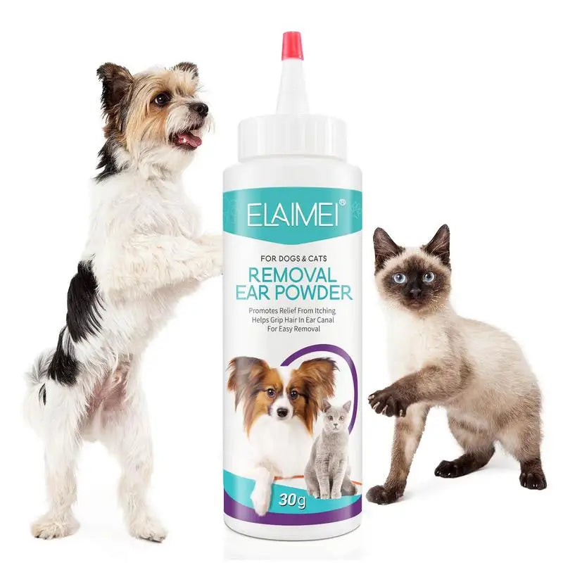 Load image into Gallery viewer, Ear Powder Pet Ear Cleaner Pet Ear Hair Removing Powder Healthy Care Anti-ticks Cleaning Supplies Dog Products
