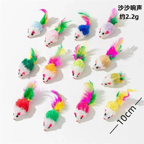 Catnip Mouse Toy Set 3-10 Pcs