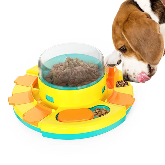 IQ Training & Mental Enrichment Treat Food Dispensing Slow Feeding