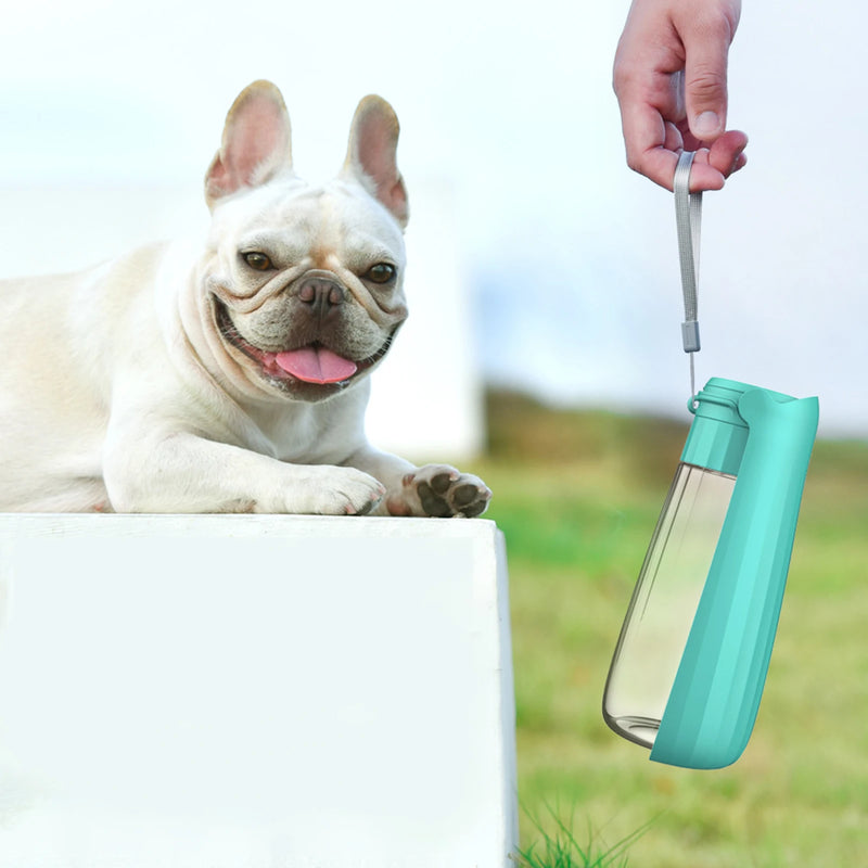 Load image into Gallery viewer, Portable Pet Water Bottle – Leakproof Dog &amp; Cat  | Foldable Bowl
