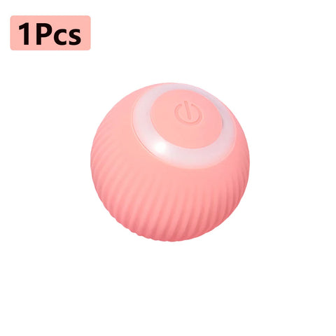 Eco-Smart Interactive Pet Ball - USB Rechargeable Motion Toy for Dogs & Cats 1-4 pcs